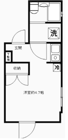 ヒューゲルハイム三軒茶屋の物件間取画像